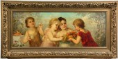 FRANZ LEFLER OIL ON CANVAS ALL