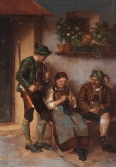 FRANZ VON DEFREGGER (GERMAN, 1