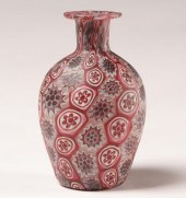 Fratelli Toso murrina vase, c.