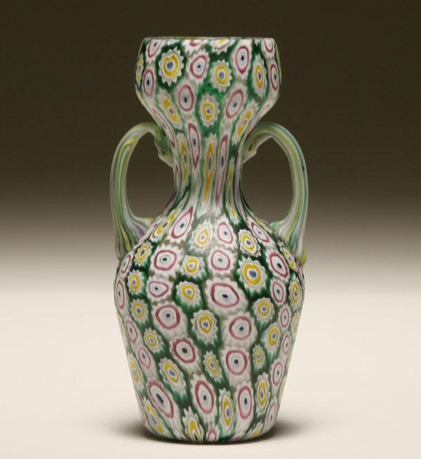 Fratelli Toso murrina vase, waisted