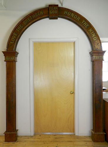 FRATERNAL ORDER WOOD ENTRANCE