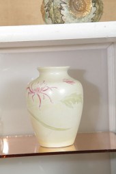 FRAUNFELTER FLORAL VASE. Signe