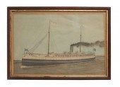 FRED BROWN DRAWING OF THE STEA