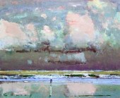 Fred Cuming (b.1930) oil on bo
