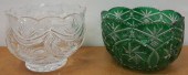 FRED CURTIS CRYSTAL PUNCH BOWL