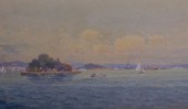 FRED ELLIOTT SEASCAPE PAINTING