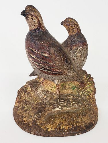 FRED EVERETT FIGURAL CAST IRON