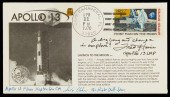 FRED HAISE SIGNED ENVELOPE W/