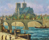 FRED KORBURG (1896 - 1986) "BA