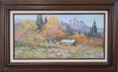 FRED OLDFIELD OIL ON CANVASFRE