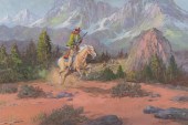 FRED OLDFIELD OIL ON CANVASFRE