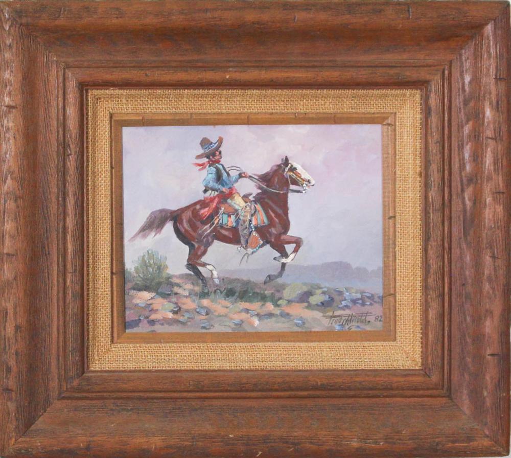 FRED OLDFIELD OIL ON CANVASFRED