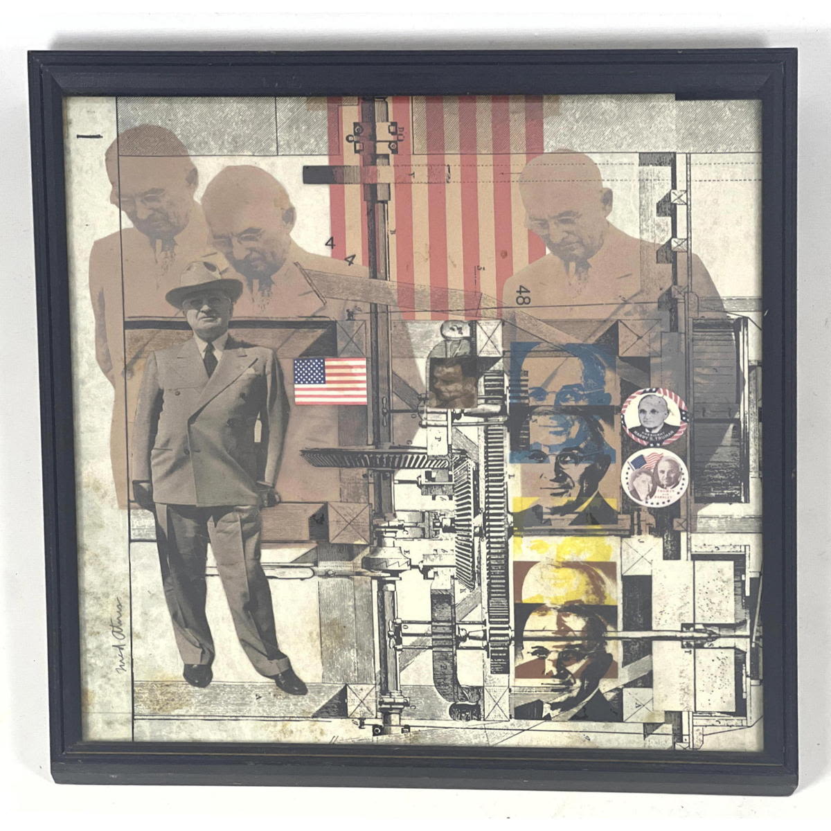 FRED OTNES American Mixed media