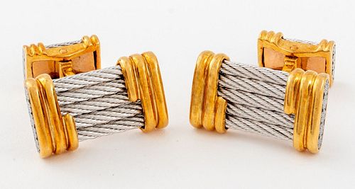 FRED PARIS 18K STAINLESS STEEL
