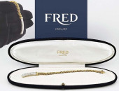 FRED PARIS 18K YELLOW GOLD BRA