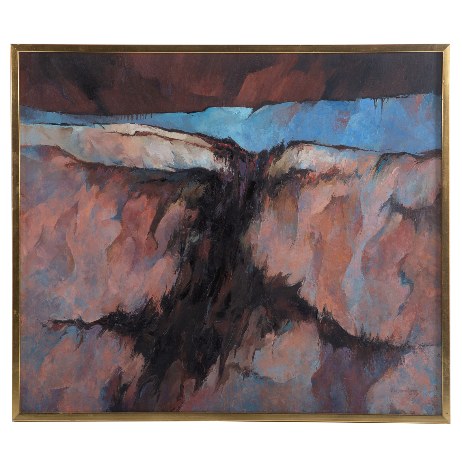 FRED SAMUELSON. ROCKY LANDSCAPE,