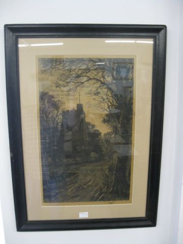 Fred Slocombe Steel Engraving man