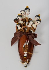 Fred T. Laughon Carved Old Wom