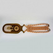 FRED WIESENER BRONZE MACRAME W