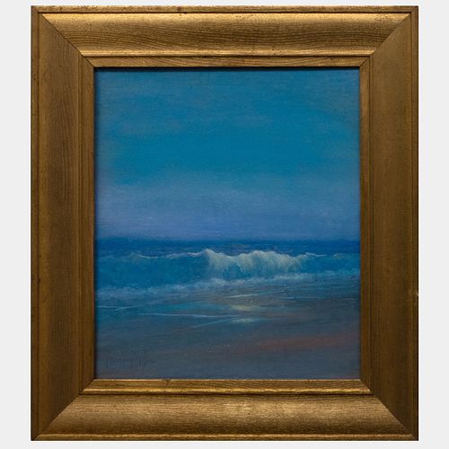 FREDERIC A. MACNEAL: SEASCAPEPastel