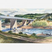 FREDERIC JAMES "BRIDGE WITH TR