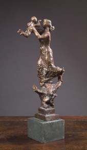 FREDERIC LITTMAN BRONZE SCULPT