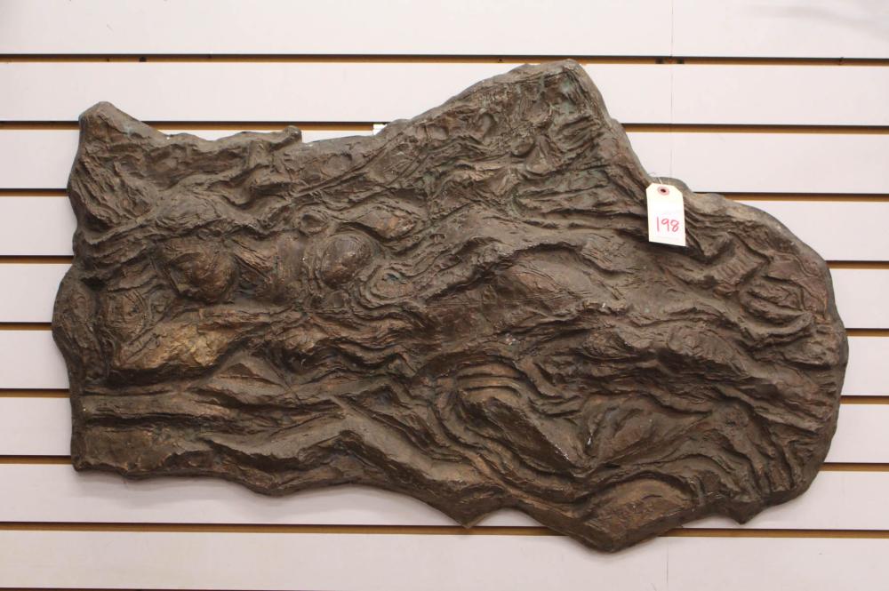 FREDERIC LITTMAN BRONZE WALL