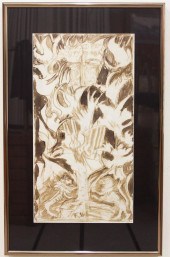 FREDERIC LITTMAN INK ON PAPER