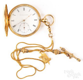 FREDERIC PERRET 14K GOLD POCKE