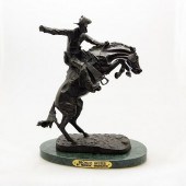 FREDERIC REMINGTON BRONCO BUST