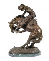 FREDERIC REMINGTON BRONZE SCUL