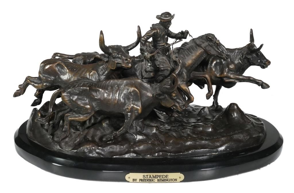 FREDERIC REMINGTON BRONZE,