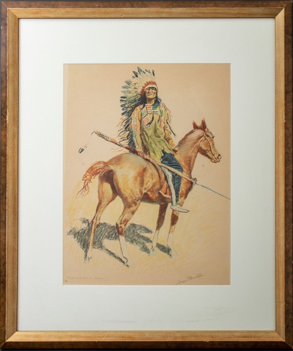 FREDERIC REMINGTON "THE SIOUX