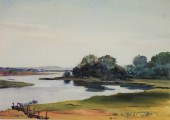 FREDERIC WHITAKER RIVER LANDSC