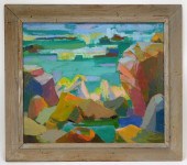 FREDERICK CARTER ABSTRACT LAND