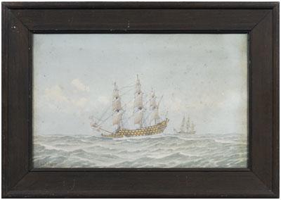Frederick Cozzens watercolor