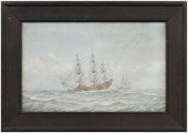 Frederick Cozzens watercolor (