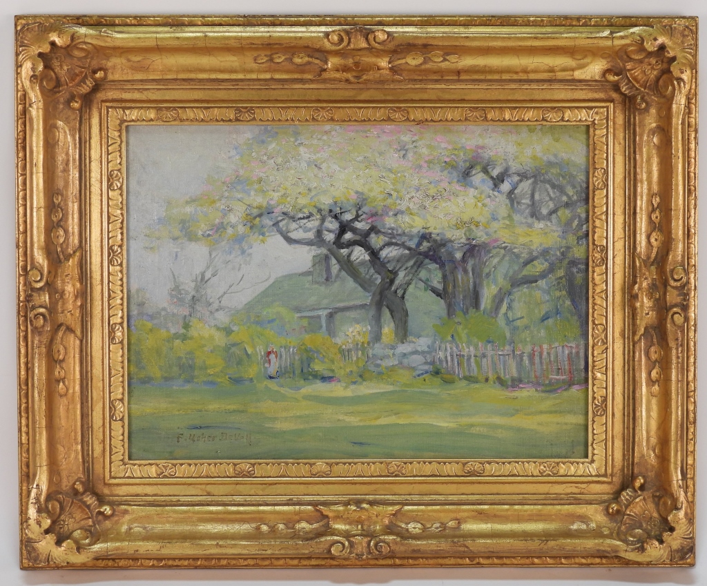 FREDERICK DE VOLL APPLE BLOSSOM