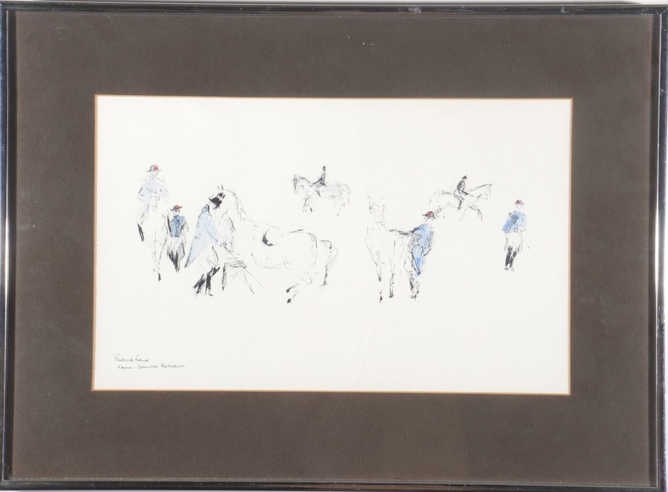 FREDERICK FRANCK SPANISH RIDING