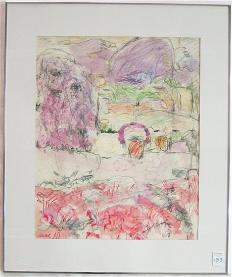 FREDERICK HEIDEL MIXED MEDIA ON