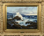 FREDERICK JUDD WAUGH OIL, AMON