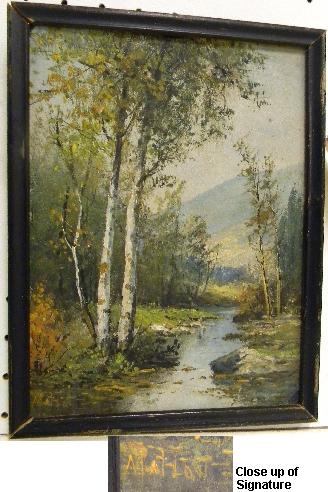 Frederick Matzow (1861-1938)  oil