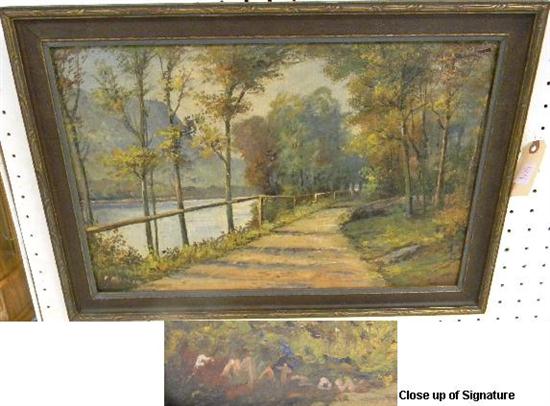 Frederick Matzow (1861-1938)  oil