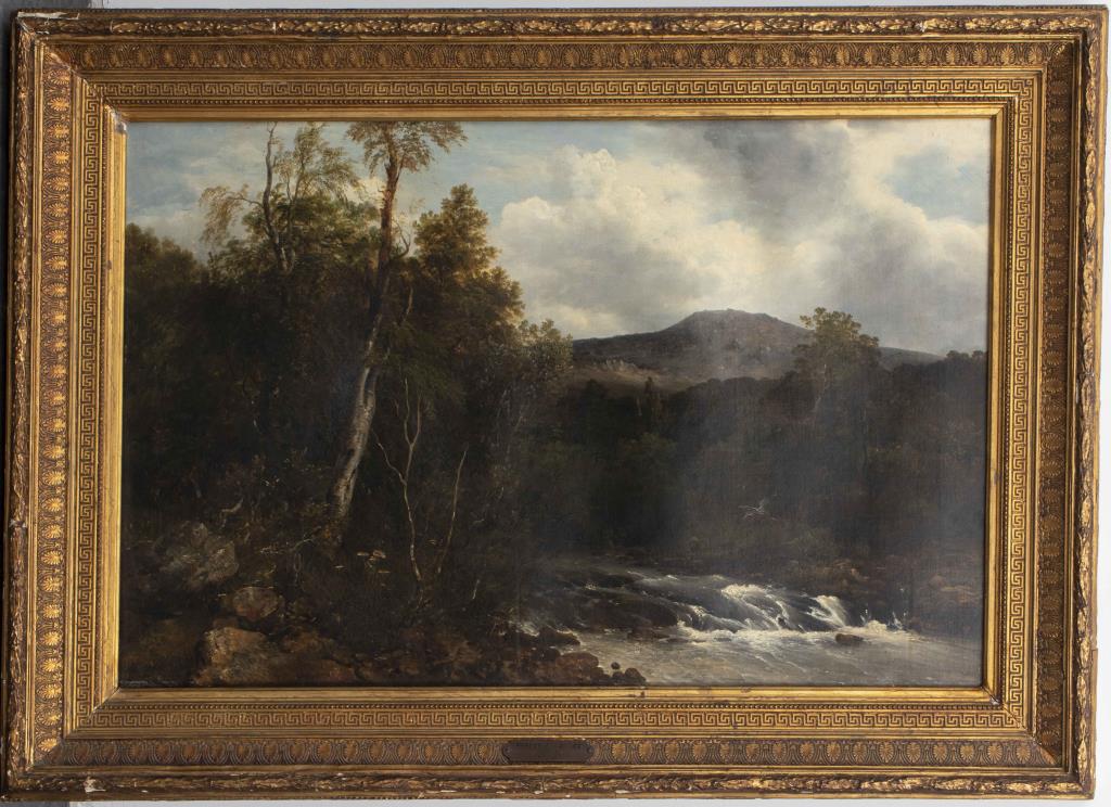 FREDERICK R. LEE LANDSCAPE OIL ON