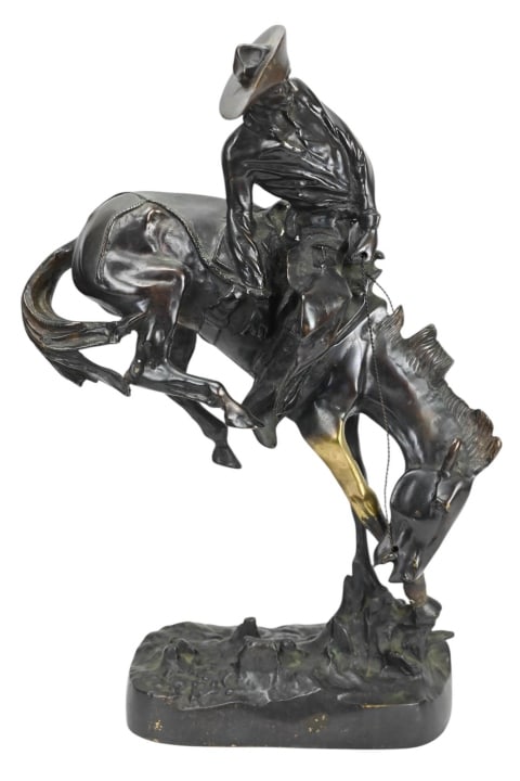 FREDERICK REMINGTON BRONZE STATUE