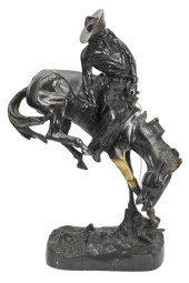 FREDERICK REMINGTON BRONZE STA
