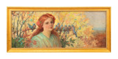 FREDERICK S CHURCH 'LADY WITH
