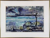 Frederick Simper Watercolor On