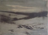 FREDERICK V BAKER ANTIQUE OIL