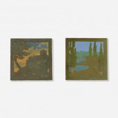 Frederick Walrath. Scenic tile